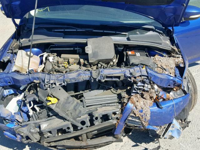 1FADP3J22DL250218 - 2013 FORD FOCUS TITA BLUE photo 7