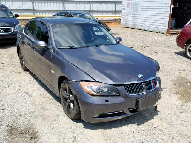 WBAVD53558A010931 - 2008 BMW 335 XI GRAY photo 1