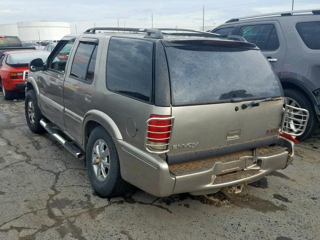 1GKDT13W9W2951152 - 1998 GMC ENVOY GOLD photo 3