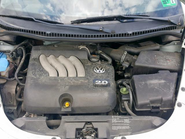 3VWCM31Y65M367154 - 2005 VOLKSWAGEN NEW BEETLE BLUE photo 7