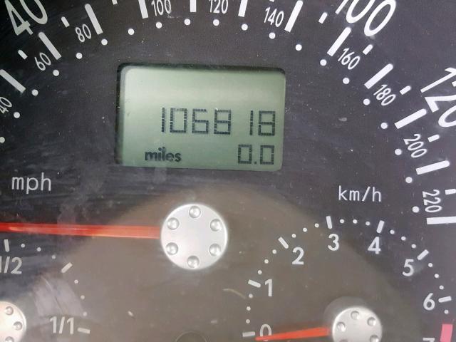 3VWCM31Y65M367154 - 2005 VOLKSWAGEN NEW BEETLE BLUE photo 8