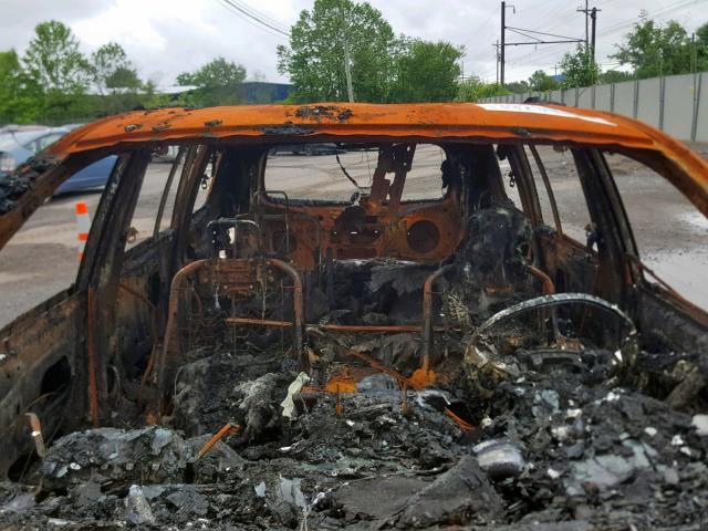 5TDBK3EHXAS031645 - 2010 TOYOTA HIGHLANDER BURN photo 9