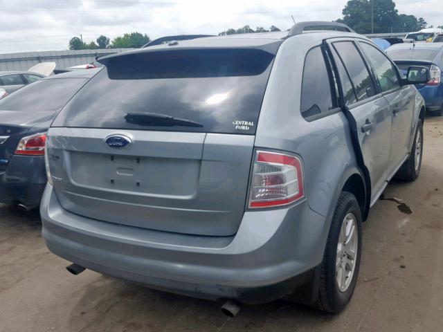 2FMDK36C57BB53539 - 2007 FORD EDGE SE SILVER photo 4