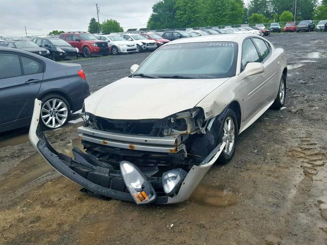 2G2WP552181181692 - 2008 PONTIAC GRAND PRIX GOLD photo 2