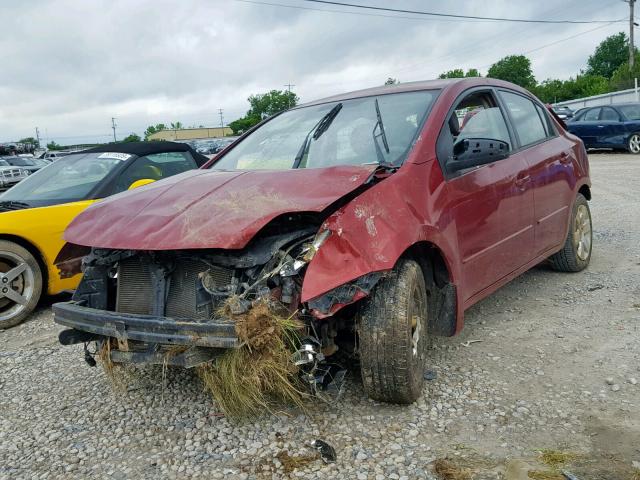 3N1AB61E48L705736 - 2008 NISSAN SENTRA 2.0 MAROON photo 2