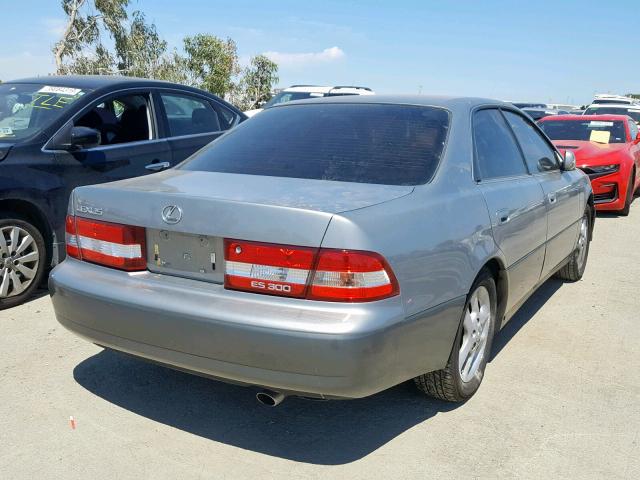 JT8BF28G815108065 - 2001 LEXUS ES 300 GOLD photo 4