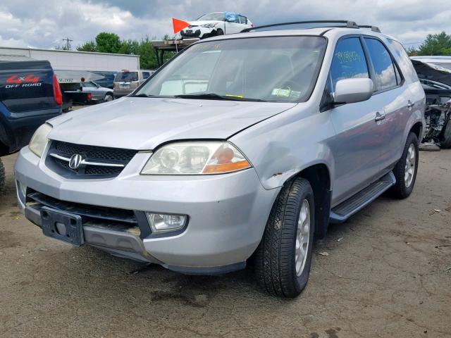 2HNYD18652H538126 - 2002 ACURA MDX TOURIN SILVER photo 2