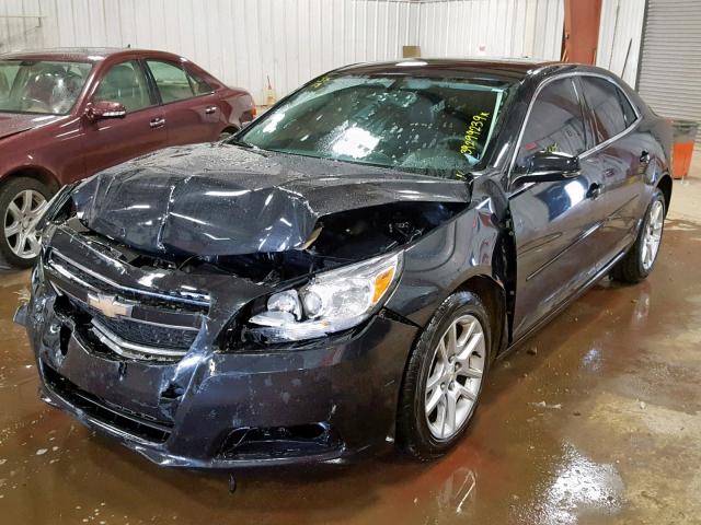 1G11C5SA2DF339451 - 2013 CHEVROLET MALIBU 1LT BLACK photo 2