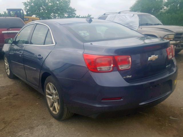 1G11C5SA9DF227603 - 2013 CHEVROLET MALIBU 1LT ლურჯი ფოტო 3