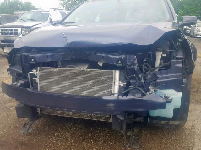 1G11C5SA9DF227603 - 2013 CHEVROLET MALIBU 1LT ლურჯი ფოტო 9