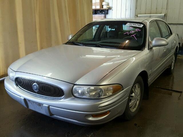 1G4HP54K1YU126875 - 2000 BUICK LESABRE CU SILVER photo 2