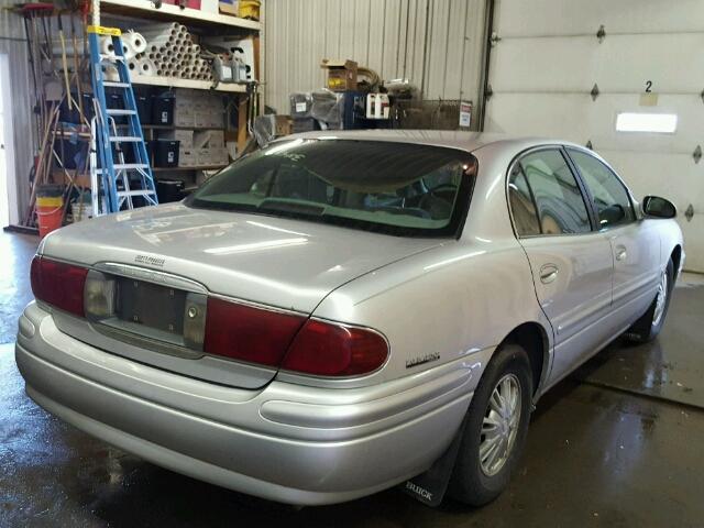 1G4HP54K1YU126875 - 2000 BUICK LESABRE CU SILVER photo 4