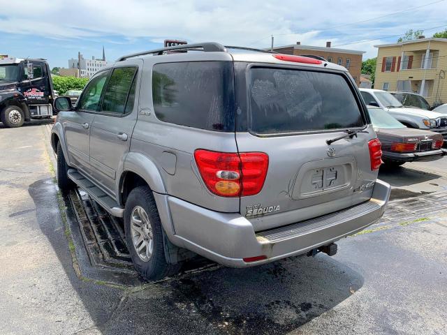 5TDBT48A53S188598 - 2003 TOYOTA SEQUOIA LI SILVER photo 3