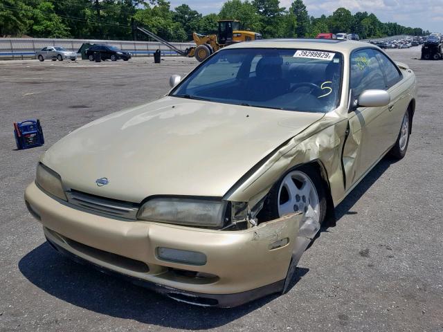 JN1AS44D2SW010115 - 1995 NISSAN 240SX BASE GOLD photo 2