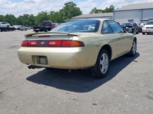 JN1AS44D2SW010115 - 1995 NISSAN 240SX BASE GOLD photo 4