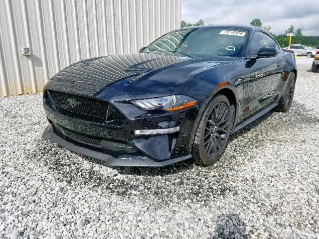 1FA6P8CF3J5107333 - 2018 FORD MUSTANG GT BLACK photo 2