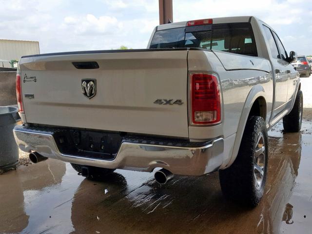 1C6RR7VM0FS666846 - 2015 RAM 1500 LARAM WHITE photo 4