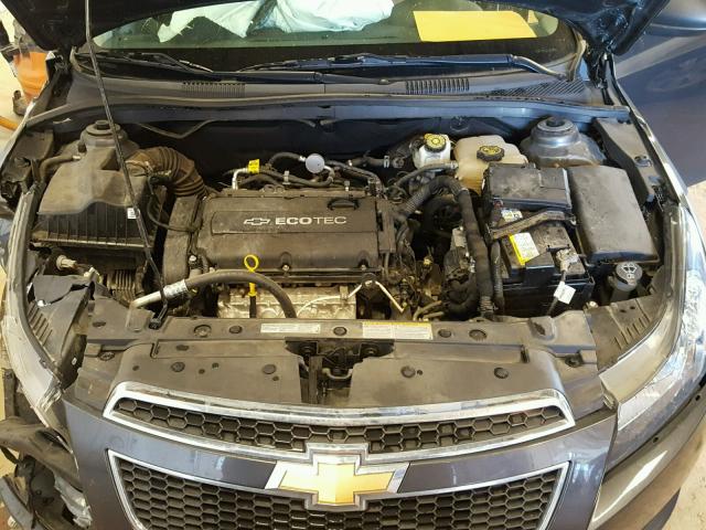 1G1PA5SH6D7142919 - 2013 CHEVROLET CRUZE LS GRAY photo 7