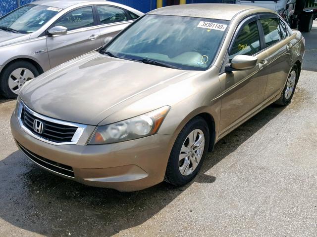 1HGCP26489A074564 - 2009 HONDA ACCORD LXP GOLD photo 2