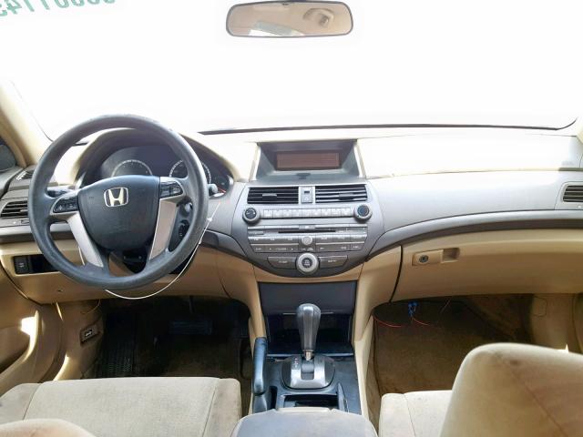 1HGCP26489A074564 - 2009 HONDA ACCORD LXP GOLD photo 9