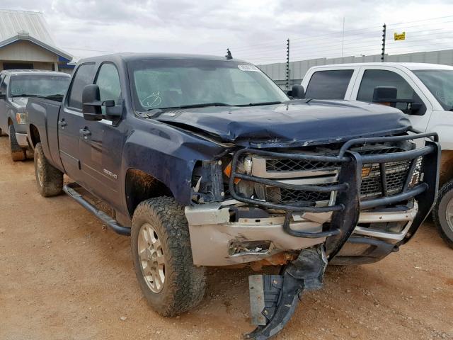 1GC1KXC88CF209626 - 2012 CHEVROLET SILVERADO BLUE photo 1