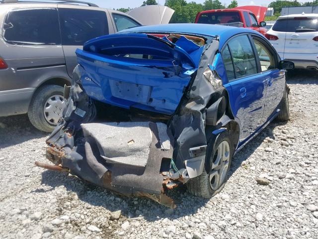 1G8AL52F03Z157984 - 2003 SATURN ION LEVEL BLUE photo 4
