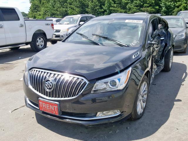 1G4GA5G35GF254945 - 2016 BUICK LACROSSE BLACK photo 2