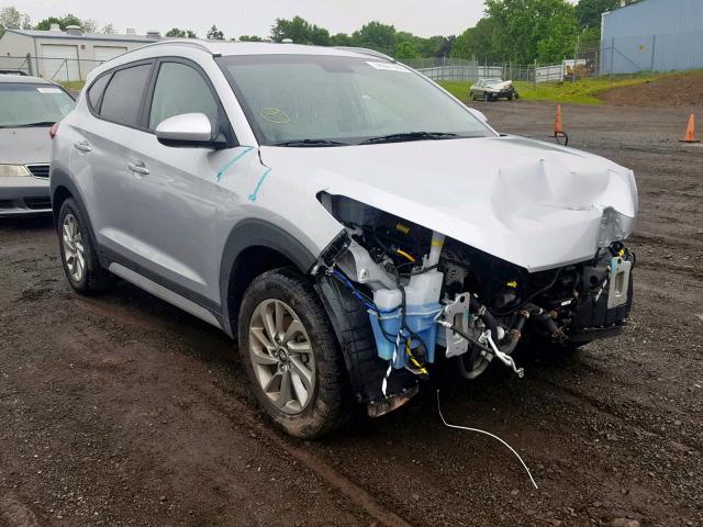 KM8J3CA44JU601836 - 2018 HYUNDAI TUCSON SEL SILVER photo 1