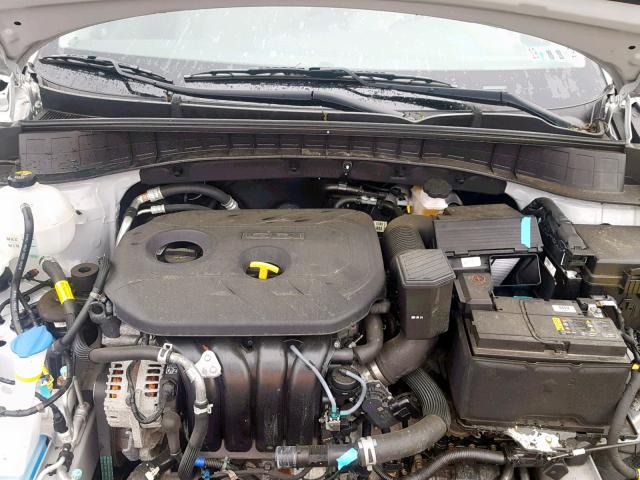 KM8J3CA44JU601836 - 2018 HYUNDAI TUCSON SEL SILVER photo 7