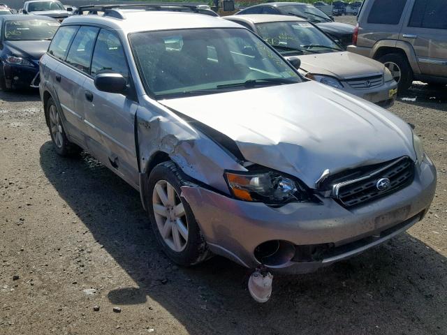 4S4BP61C077345980 - 2007 SUBARU LEGACY OUT SILVER photo 1