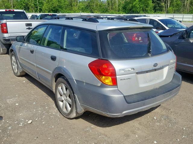 4S4BP61C077345980 - 2007 SUBARU LEGACY OUT SILVER photo 3