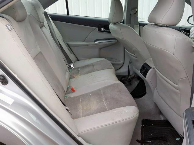 4T1BD1FK4CU008168 - 2012 TOYOTA CAMRY HYBR SILVER photo 6