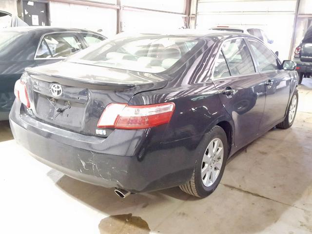 4T1BB46K29U105305 - 2009 TOYOTA CAMRY HYBR BLACK photo 4