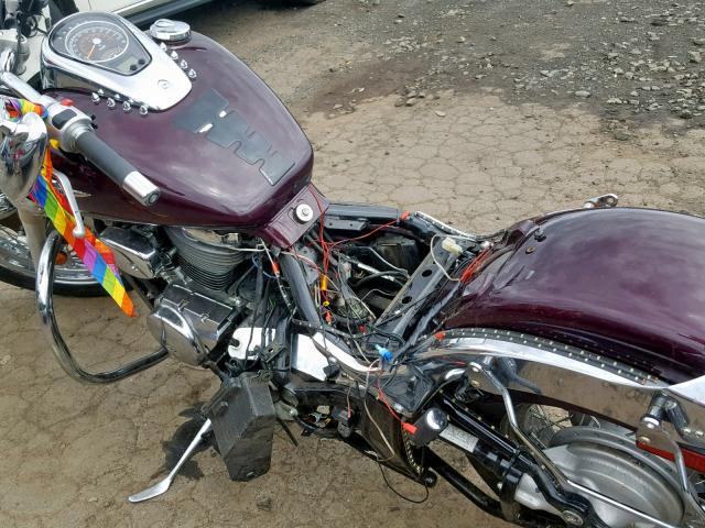 JS1VS55A492106588 - 2009 SUZUKI VL800 BURGUNDY photo 9