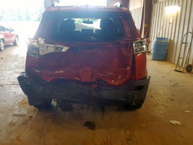 2T3YFREVXDW056975 - 2013 TOYOTA RAV4 LIMIT RED photo 9