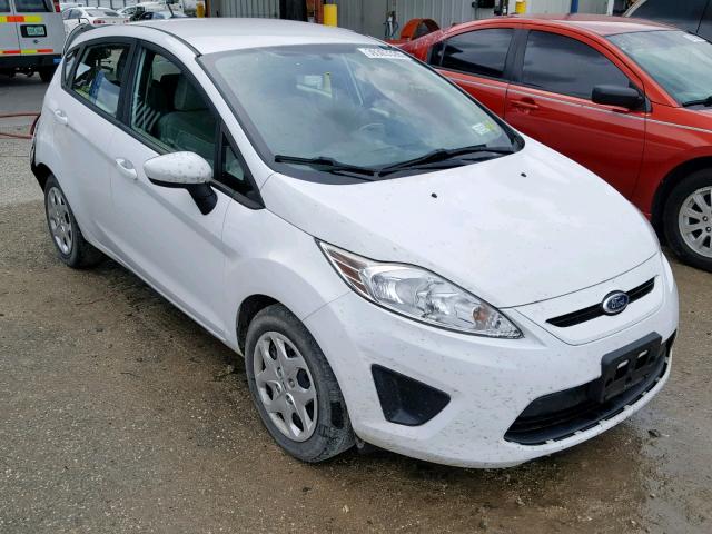 3FADP4TJ8DM215403 - 2013 FORD FIESTA S WHITE photo 1