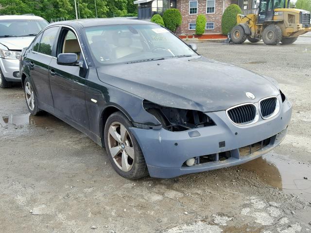 WBANF33516CB86314 - 2006 BMW 525 XI BLACK photo 1