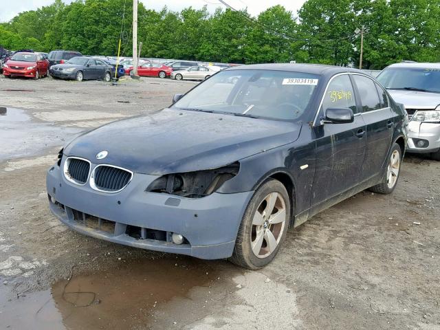 WBANF33516CB86314 - 2006 BMW 525 XI BLACK photo 2