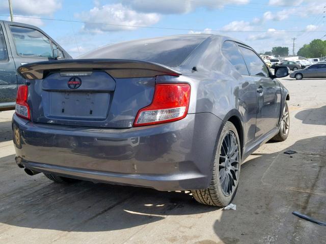 JTKJF5C73C3039900 - 2012 TOYOTA SCION TC ნაცრისფერი ფოტო 4