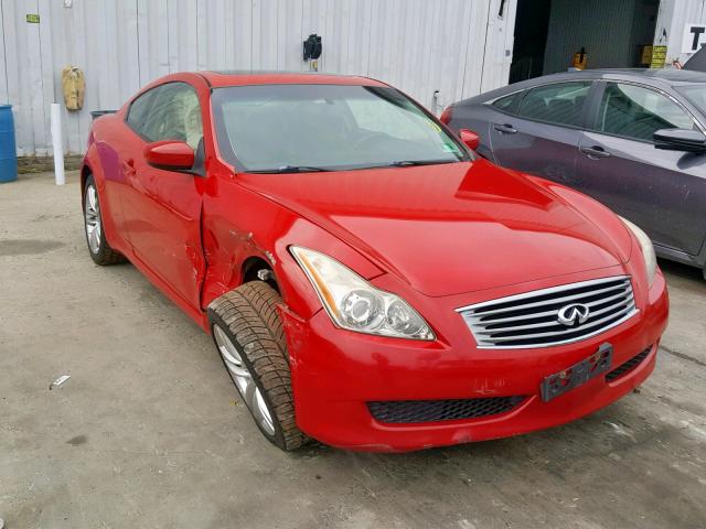 JN1CV6EL7AM152584 - 2010 INFINITI G37 RED photo 1