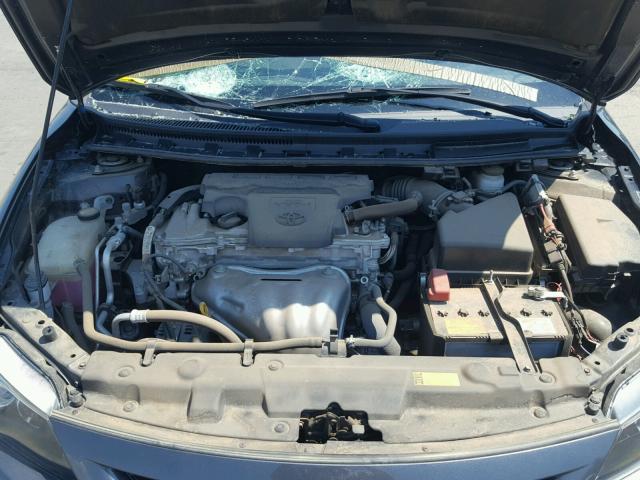 JTKJF5C73D3054849 - 2013 TOYOTA SCION TC GRAY photo 7