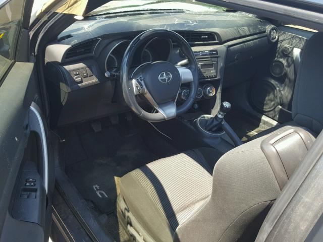 JTKJF5C73D3054849 - 2013 TOYOTA SCION TC GRAY photo 9