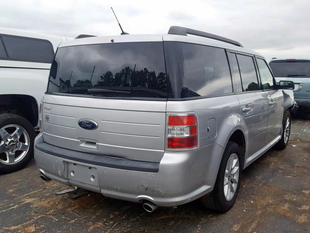 2FMGK5B83EBD15160 - 2014 FORD FLEX SE SILVER photo 4