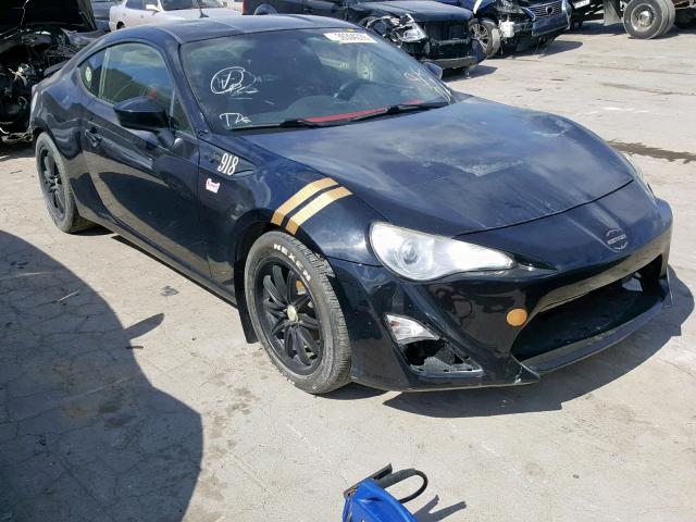 JF1ZNAA10D2729993 - 2013 TOYOTA SCION FR-S BLACK photo 1