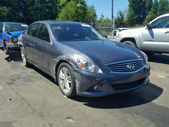 JN1CV6AP0AM204453 - 2010 INFINITI G37 BASE GRAY photo 1