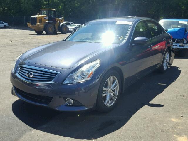 JN1CV6AP0AM204453 - 2010 INFINITI G37 BASE GRAY photo 2