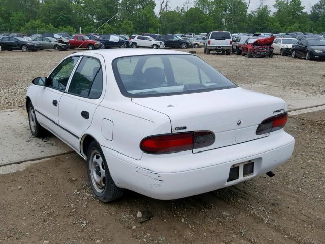 1Y1SK5267SZ084135 - 1995 GEO PRIZM BASE WHITE photo 3