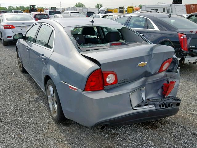 1G1ZH57BX8F235396 - 2008 CHEVROLET MALIBU 1LT BLUE photo 3