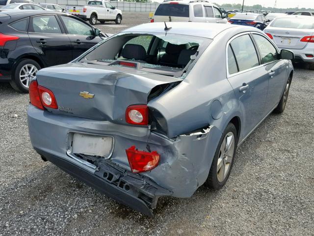 1G1ZH57BX8F235396 - 2008 CHEVROLET MALIBU 1LT BLUE photo 4