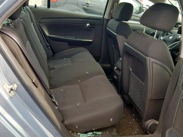 1G1ZH57BX8F235396 - 2008 CHEVROLET MALIBU 1LT BLUE photo 6